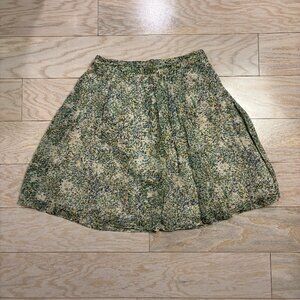 J Crew silk skirt size 00
